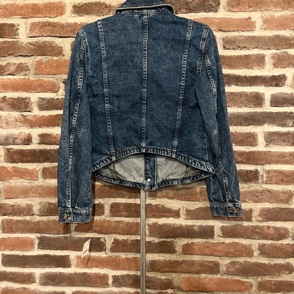 NWT Free People Jade Denim Jacket Size XS - Picture 7 of 15